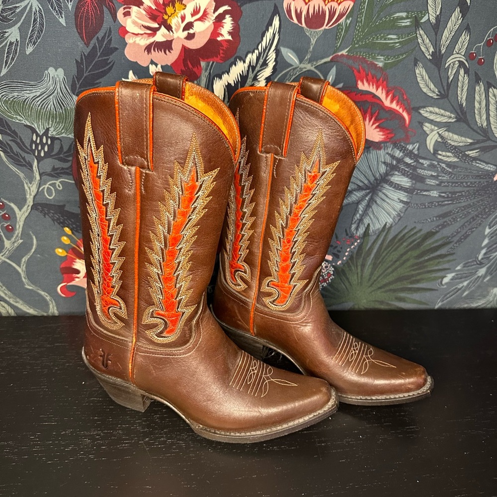 Frye cowboy boots